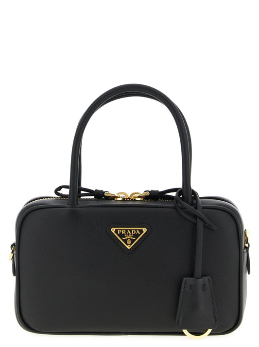 Prada Black Calfskin Handbag - HBPS Beauty & Fashion