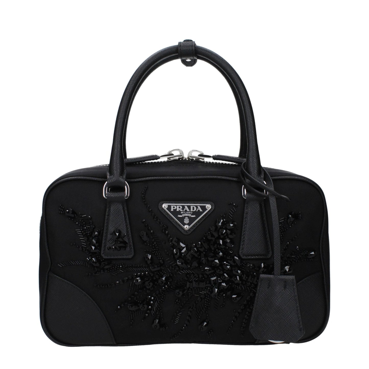 Prada Black Fabric Handbag - HBPS Beauty & Fashion