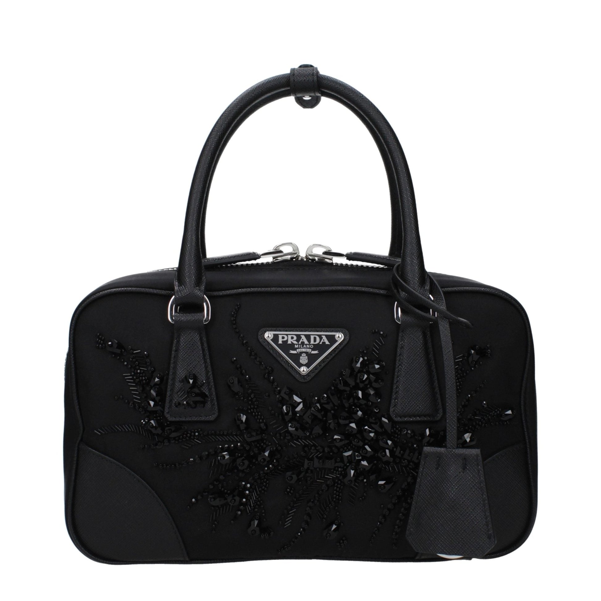 Prada Black Fabric Handbag - HBPS Beauty & Fashion