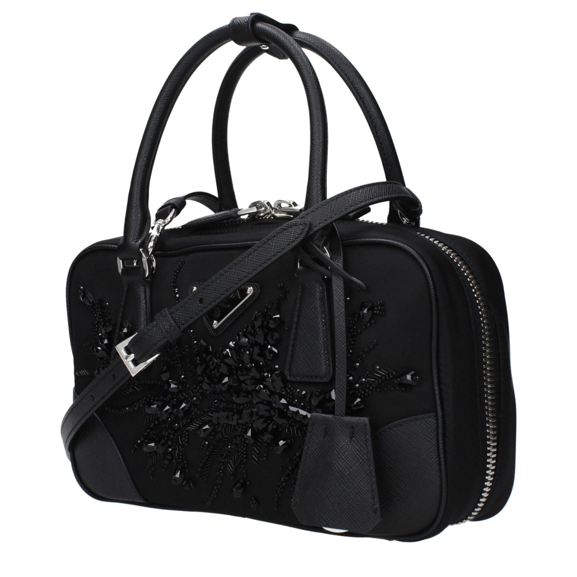 Prada Black Fabric Handbag - HBPS Beauty & Fashion