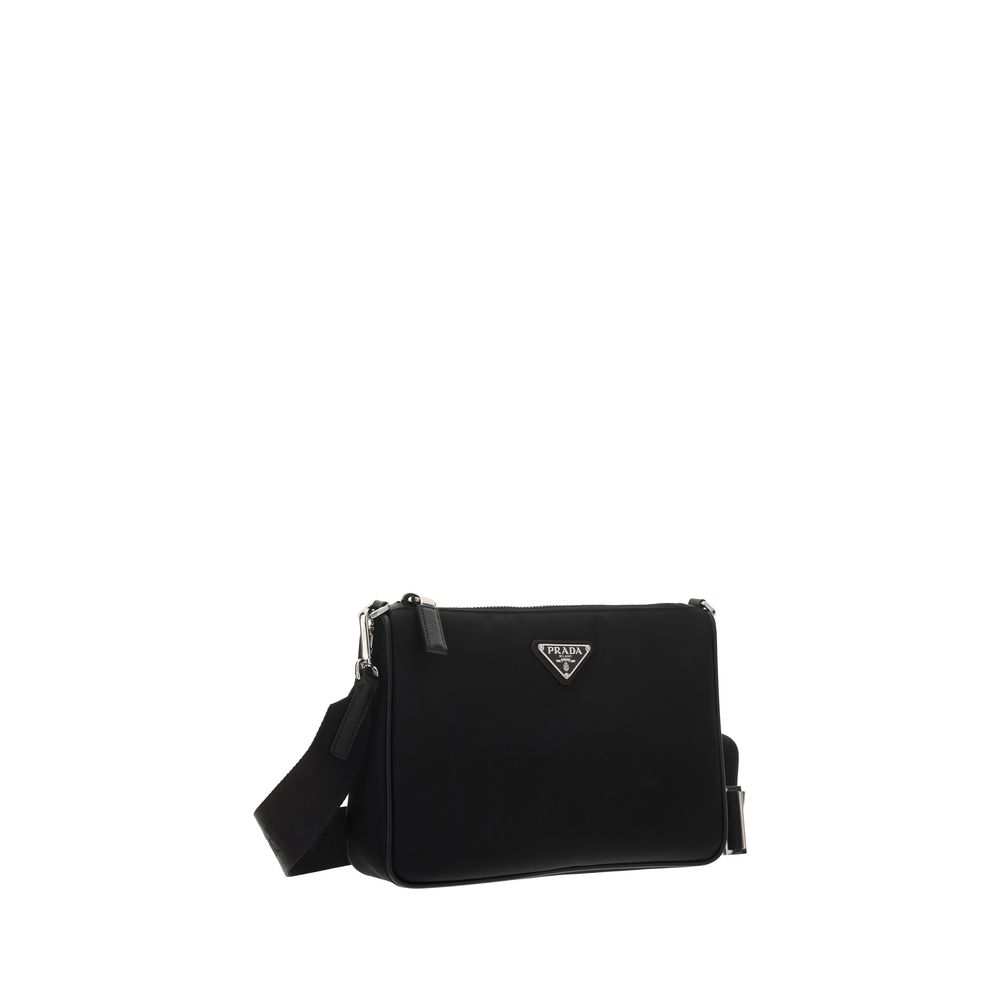 Prada Black Recycled Polyamide Shoulder Bag - HBPS Beauty & Fashion