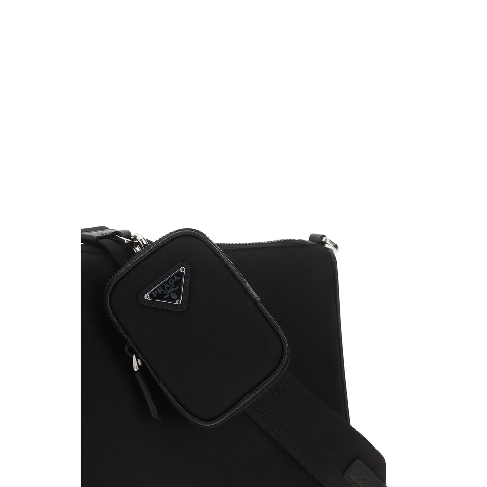 Prada Black Recycled Polyamide Shoulder Bag - HBPS Beauty & Fashion
