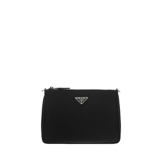 Prada Black Recycled Polyamide Shoulder Bag - HBPS Beauty & Fashion