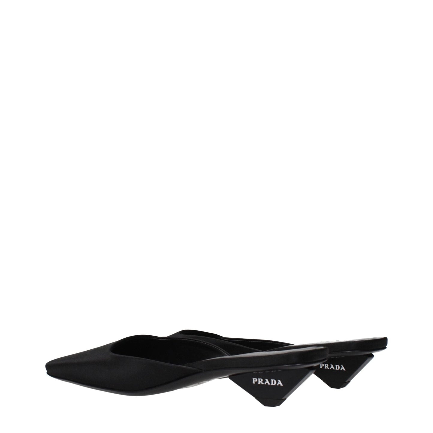 Prada Black Satin Flat Sandals - HBPS Beauty & Fashion