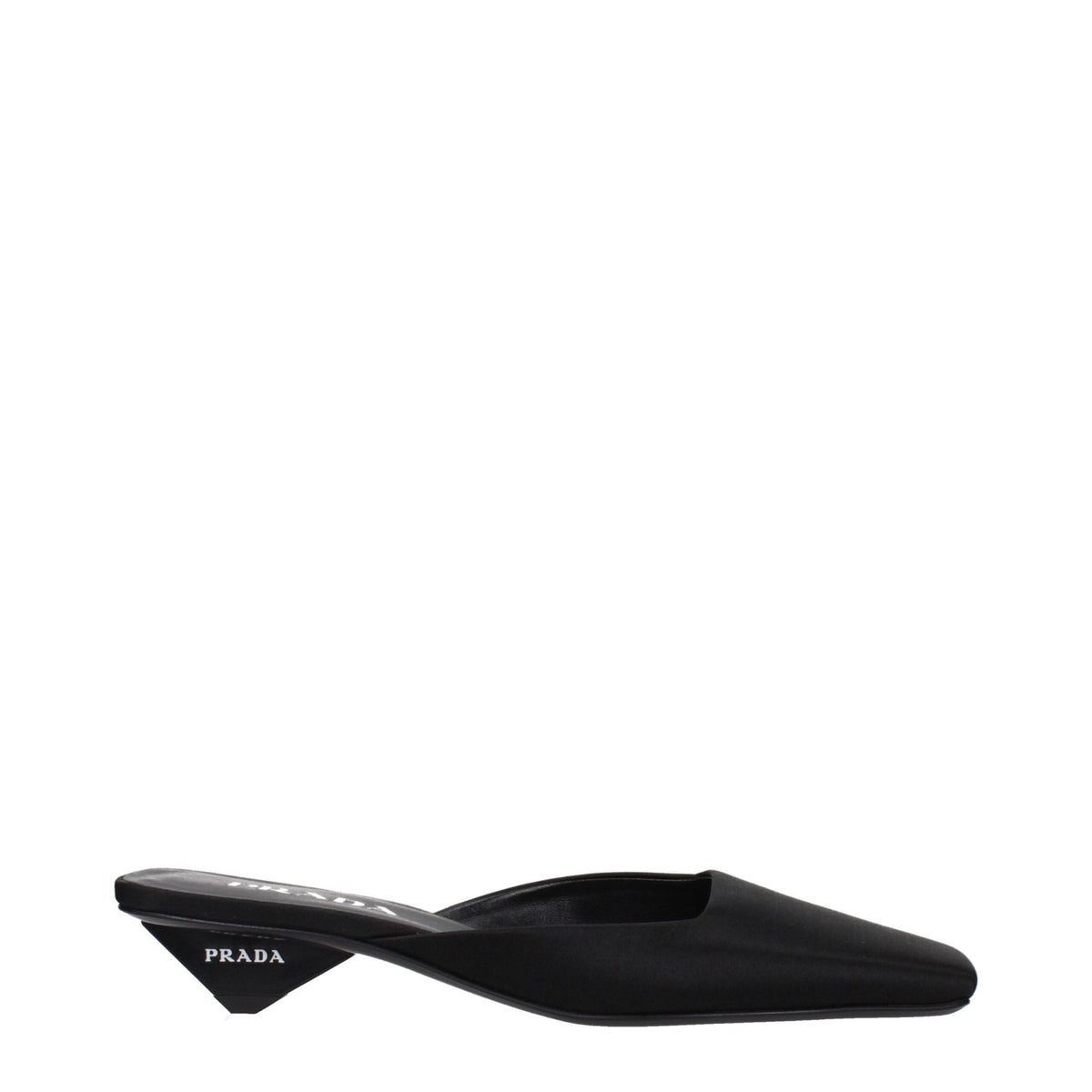 Prada Black Satin Flat Sandals - HBPS Beauty & Fashion