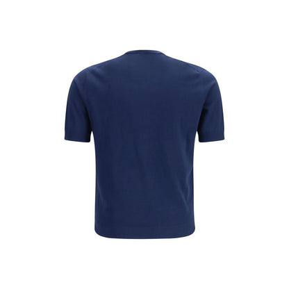 Prada Blue Cotton T-Shirt - HBPS Beauty & Fashion