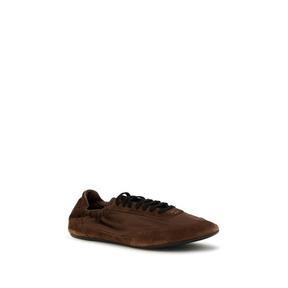 Prada Brown Rubber Athletic Sneakers - HBPS Beauty & Fashion