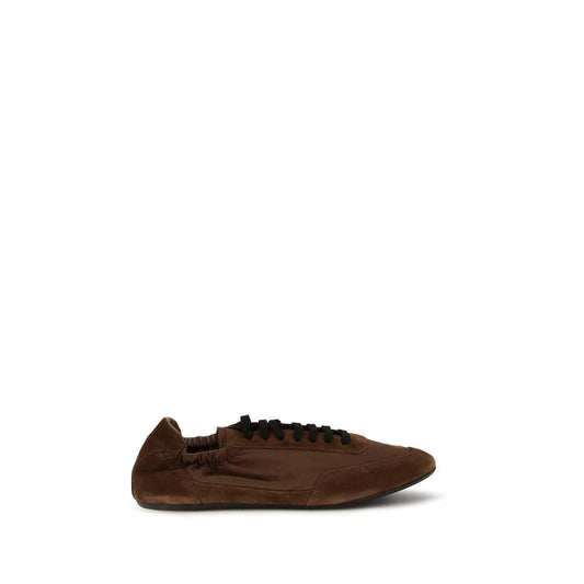 Prada Brown Rubber Athletic Sneakers - HBPS Beauty & Fashion