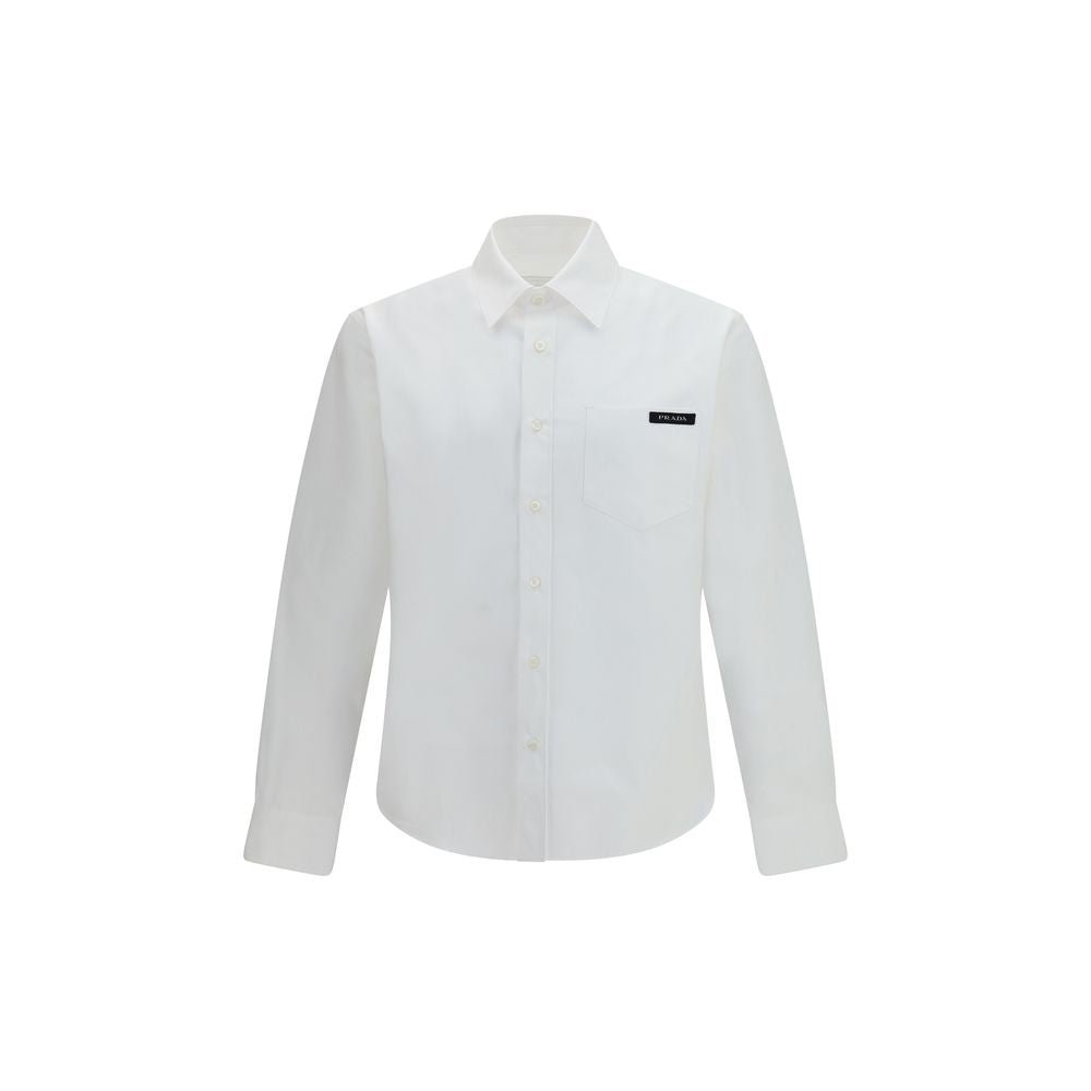 Prada White Cotton Dress Shirt - HBPS Beauty & Fashion