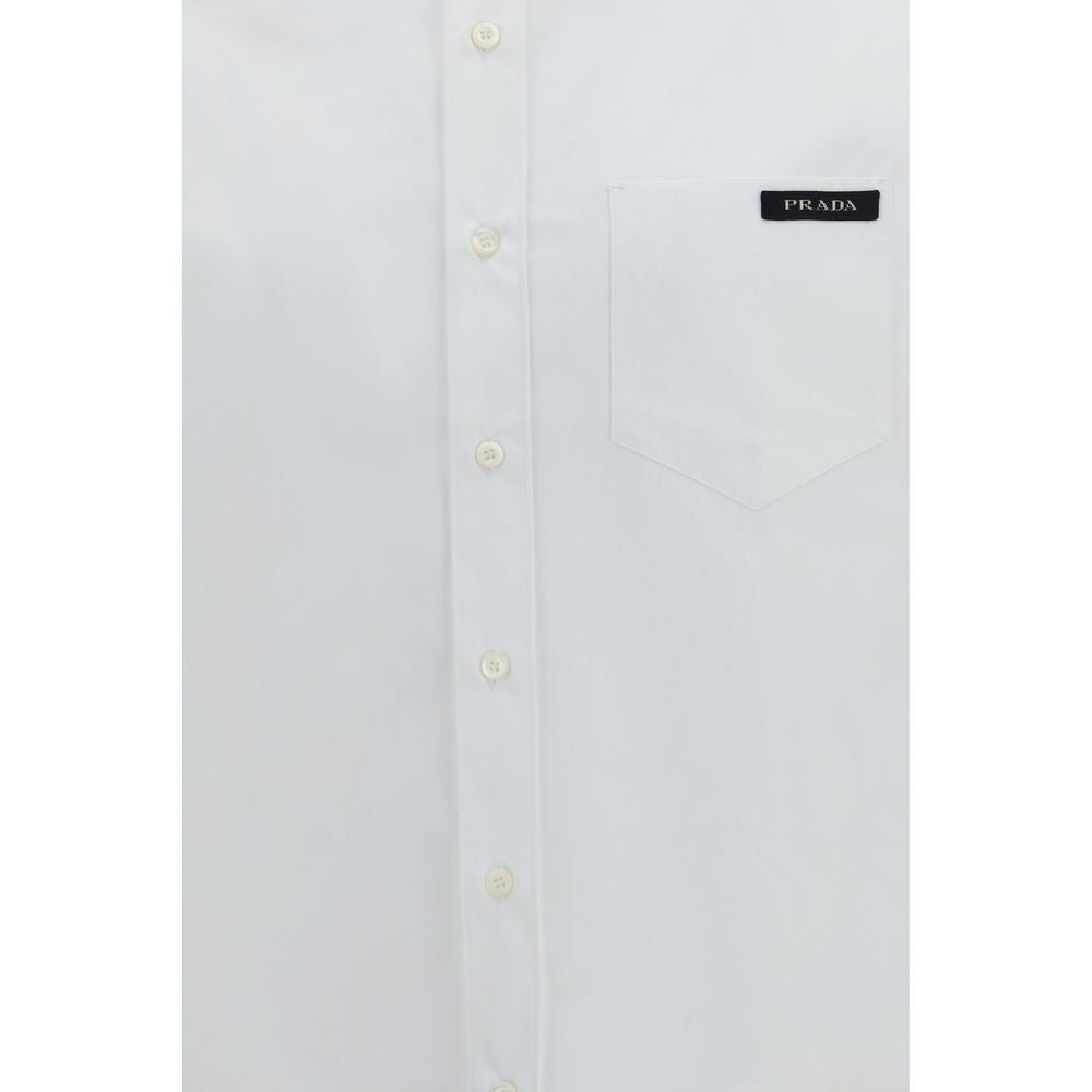 Prada White Cotton Dress Shirt - HBPS Beauty & Fashion