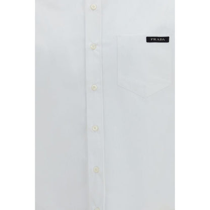 Prada White Cotton Dress Shirt - HBPS Beauty & Fashion