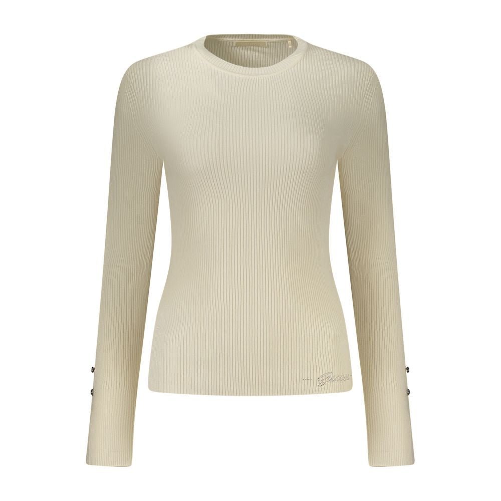 Pull Guess Jeans femme en viscose blanc – GU-46530 - HBPS Beauty & Fashion