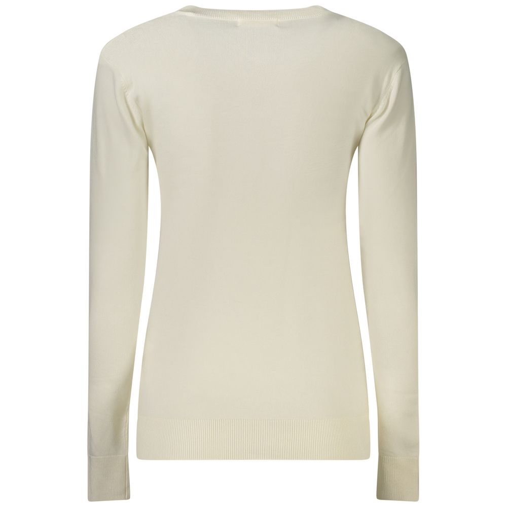 Pull Guess Jeans femme en viscose blanc – GU-46986 - HBPS Beauty & Fashion