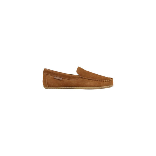 Ralph Lauren Brown Suede Leather Slippers - HBPS Beauty & Fashion
