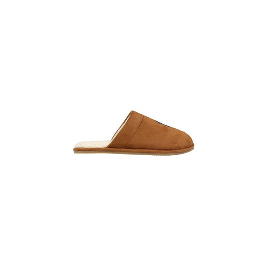 Ralph Lauren Brown Textile Slippers - HBPS Beauty & Fashion
