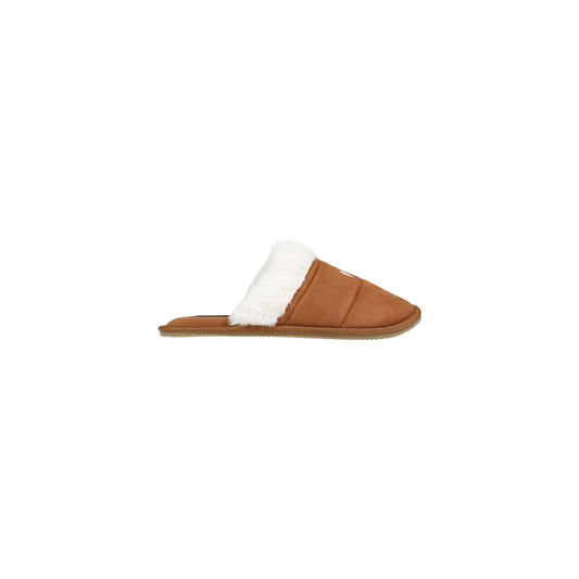 Ralph Lauren Brown Textile Slippers - HBPS Beauty & Fashion