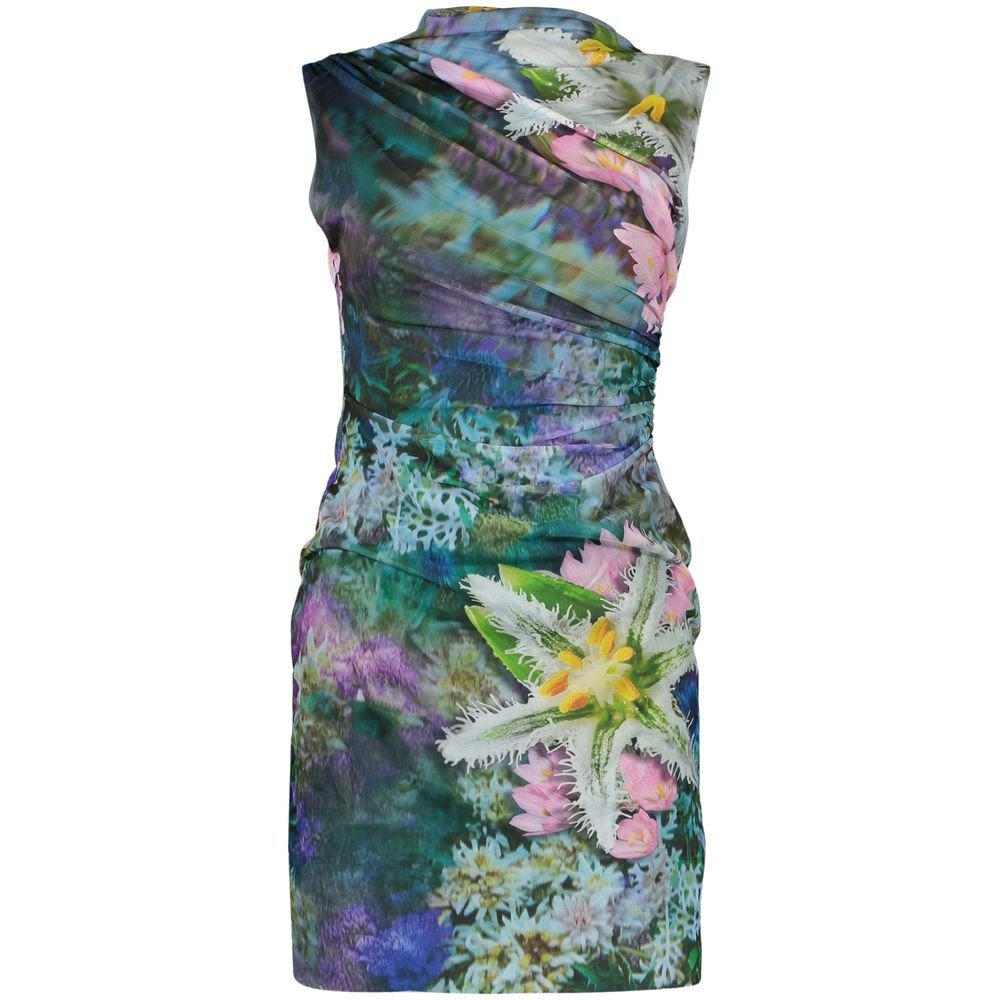 Robe courte Desigual femme en coton vert – DE-47059 - HBPS Beauty & Fashion