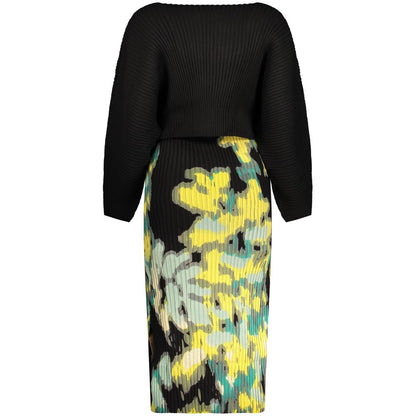 Robe Desigual femme longue Pauline en viscose noir – DE-48287 - HBPS Beauty & Fashion