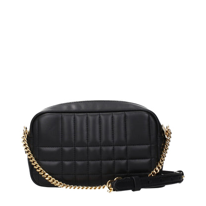 Sac à bandoulière Burberry femme en cuir noir – BU16603944780167BT - HBPS Beauty & Fashion
