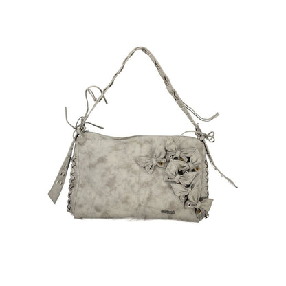 Sac à bandoulière Desigual femme Nickel Leiria en polyuréthane gris – DE-47506 - HBPS Beauty & Fashion