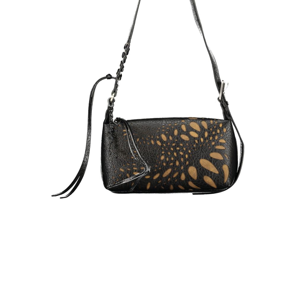 Sac à bandoulière Desigual femme Notus Huntington Mini en polyuréthane noir – DE-47479 - HBPS Beauty & Fashion