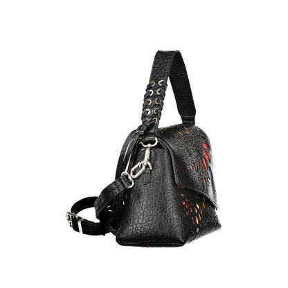 Sac à bandoulière Desigual femme Notus Print Phuket Mini en polyuréthane noir – DE-47472 - HBPS Beauty & Fashion