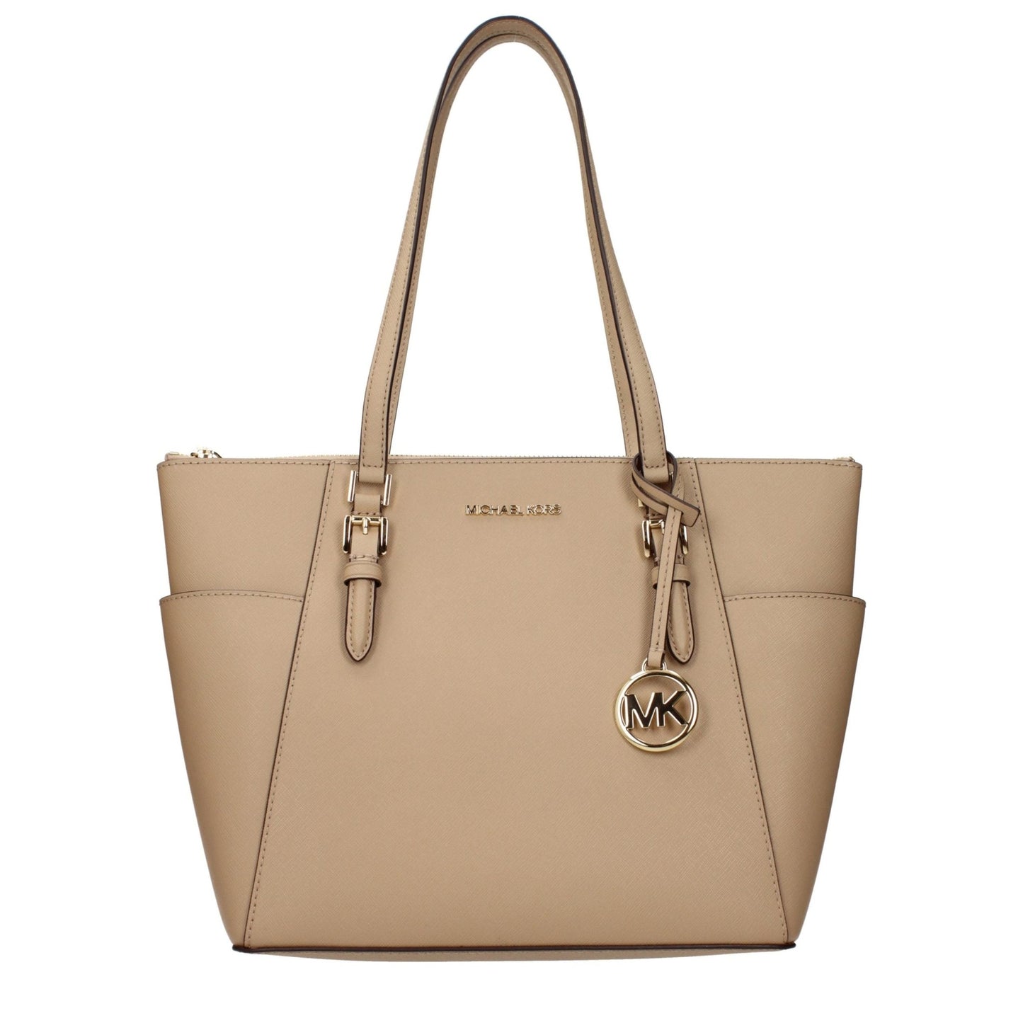 Sac à Bandoulière Femme Michael Kors Beige Camel Cuir – Authentique | HBPS Fashion - HBPS Beauty & Fashion