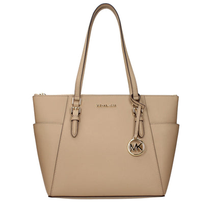 Sac à Bandoulière Femme Michael Kors Beige Camel Cuir – Authentique | HBPS Fashion - HBPS Beauty & Fashion
