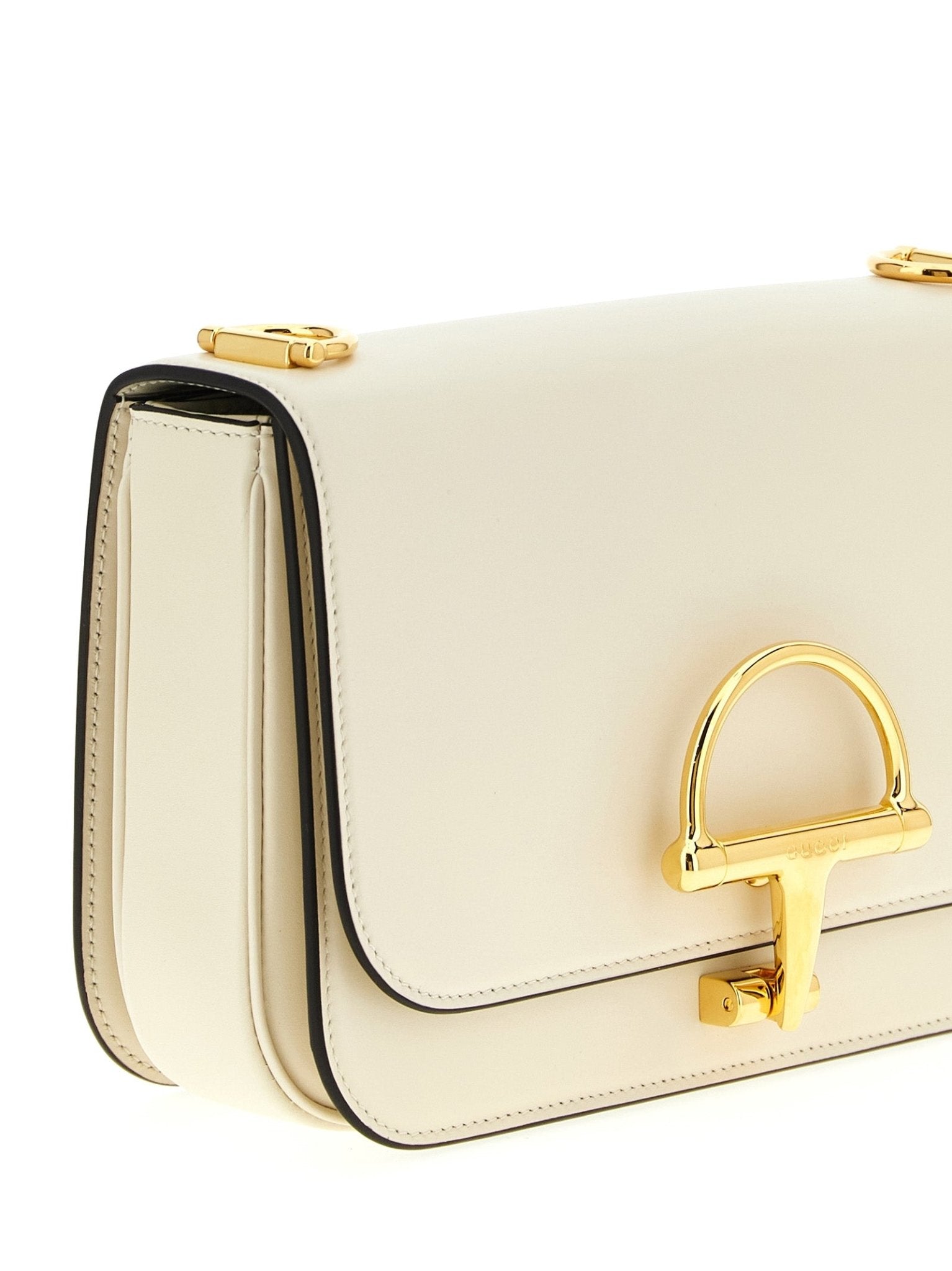 Sac à Bandoulière Gucci Siena Cuir Veau Blanc – Demi-Mors | HBPS Fashion - HBPS Beauty & Fashion