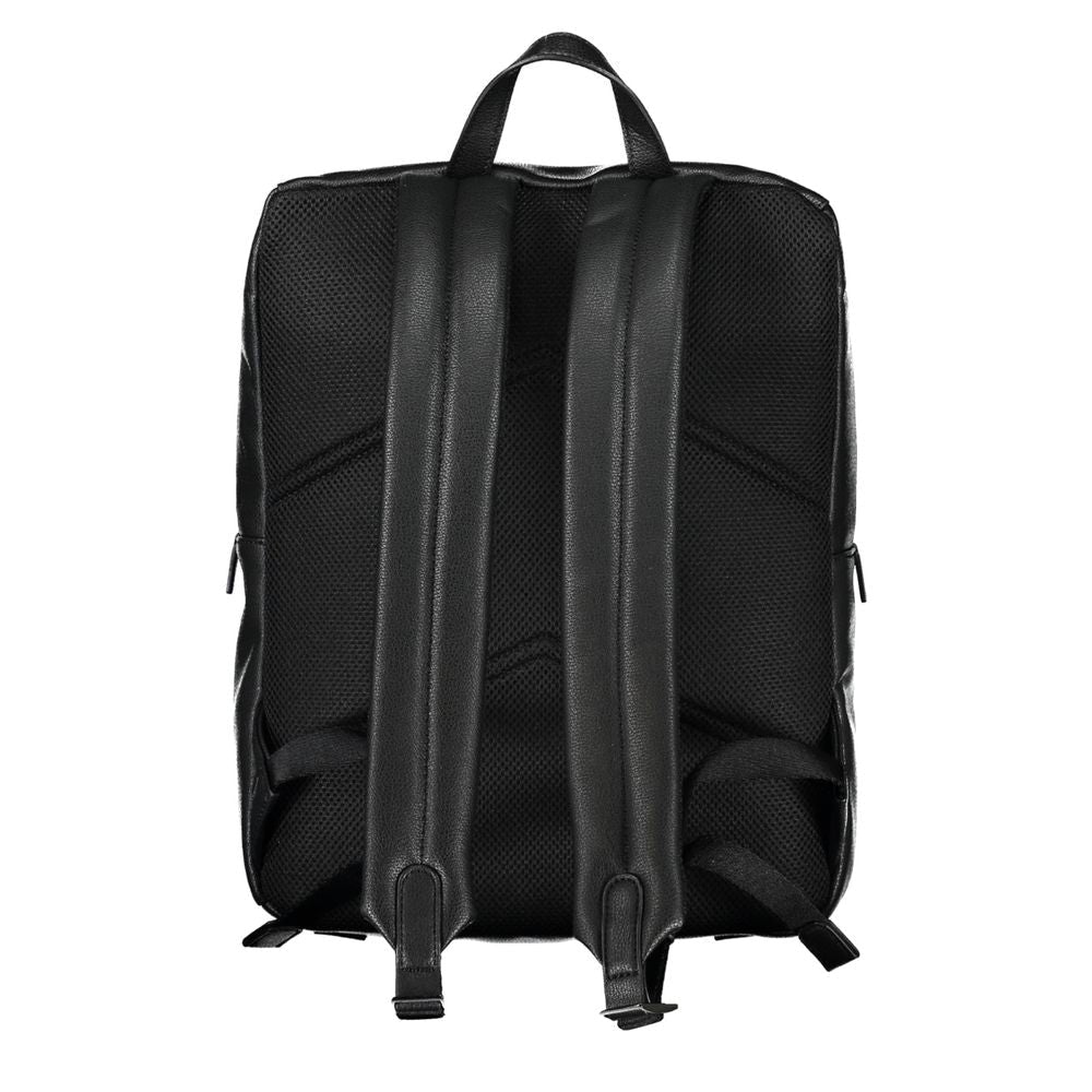 Sac à Dos Calvin Klein Homme Nero Noir – Polyester Recyclé, Fermeture Snap & Zip, Poche Externe & 2 Poches Internes – Authentique | HBPS Fashion - HBPS Beauty & Fashion