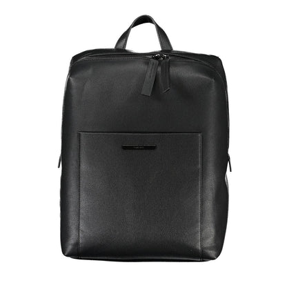 Sac à Dos Calvin Klein Homme Nero Noir – Polyester Recyclé, Fermeture Snap & Zip, Poche Externe & 2 Poches Internes – Authentique | HBPS Fashion - HBPS Beauty & Fashion