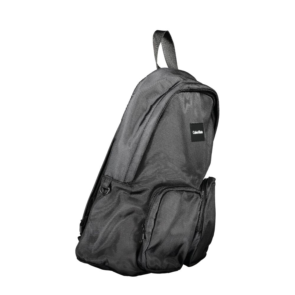 Sac à Dos Calvin Klein Nero Noir – Polyester Recyclé, Compartiment Laptop & Bretelles Réglables – Authentique | HBPS Fashion - HBPS Beauty & Fashion