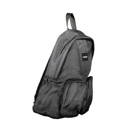 Sac à Dos Calvin Klein Nero Noir – Polyester Recyclé, Compartiment Laptop & Bretelles Réglables – Authentique | HBPS Fashion - HBPS Beauty & Fashion