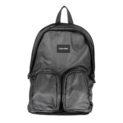 Sac à Dos Calvin Klein Nero Noir – Polyester Recyclé, Compartiment Laptop & Bretelles Réglables – Authentique | HBPS Fashion - HBPS Beauty & Fashion