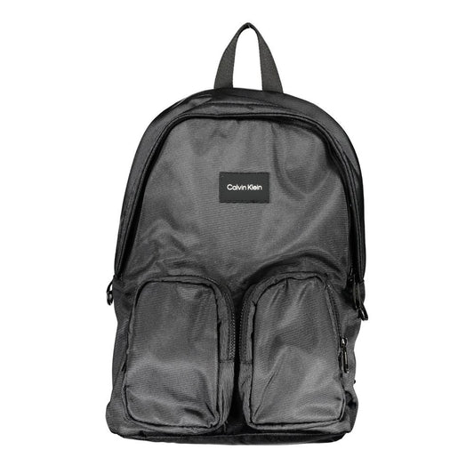 Sac à Dos Calvin Klein Nero Noir – Polyester Recyclé, Compartiment Laptop & Bretelles Réglables – Authentique | HBPS Fashion - HBPS Beauty & Fashion