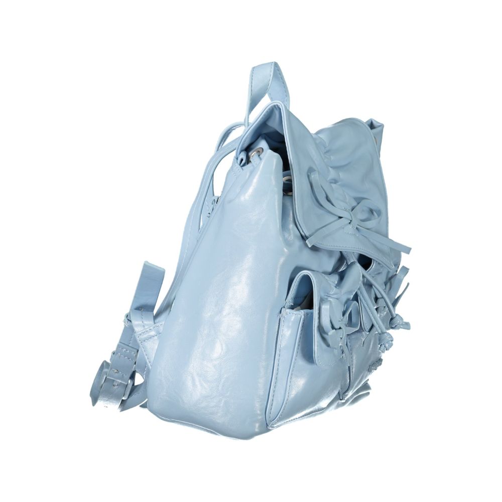 Sac à dos Desigual femme Rodio Prisa en polyuréthane bleu clair – DE-43373 - HBPS Beauty & Fashion