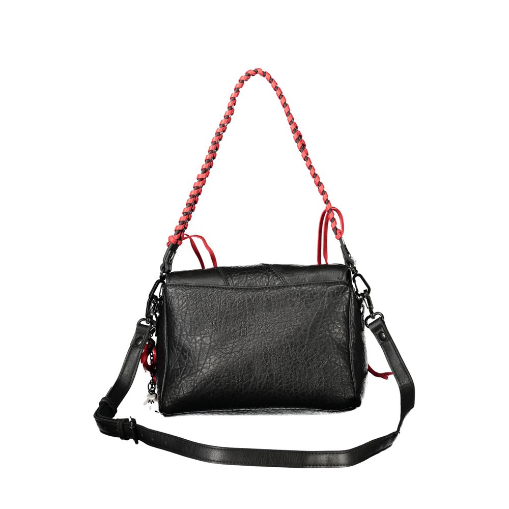 Sac à main Desigual femme All Mickey Phuket Mini Soft en polyuréthane noir – DE-47995 - HBPS Beauty & Fashion
