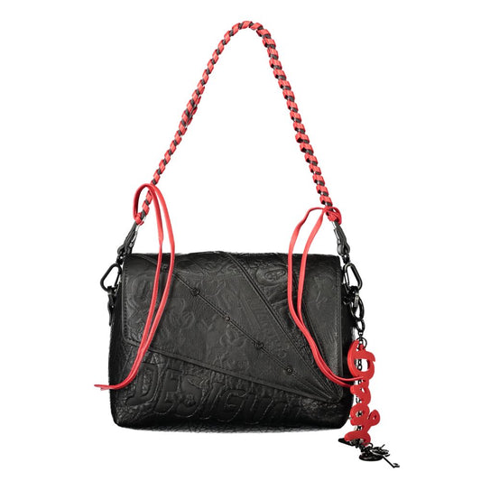Sac à main Desigual femme All Mickey Phuket Mini Soft en polyuréthane noir – DE-47995 - HBPS Beauty & Fashion