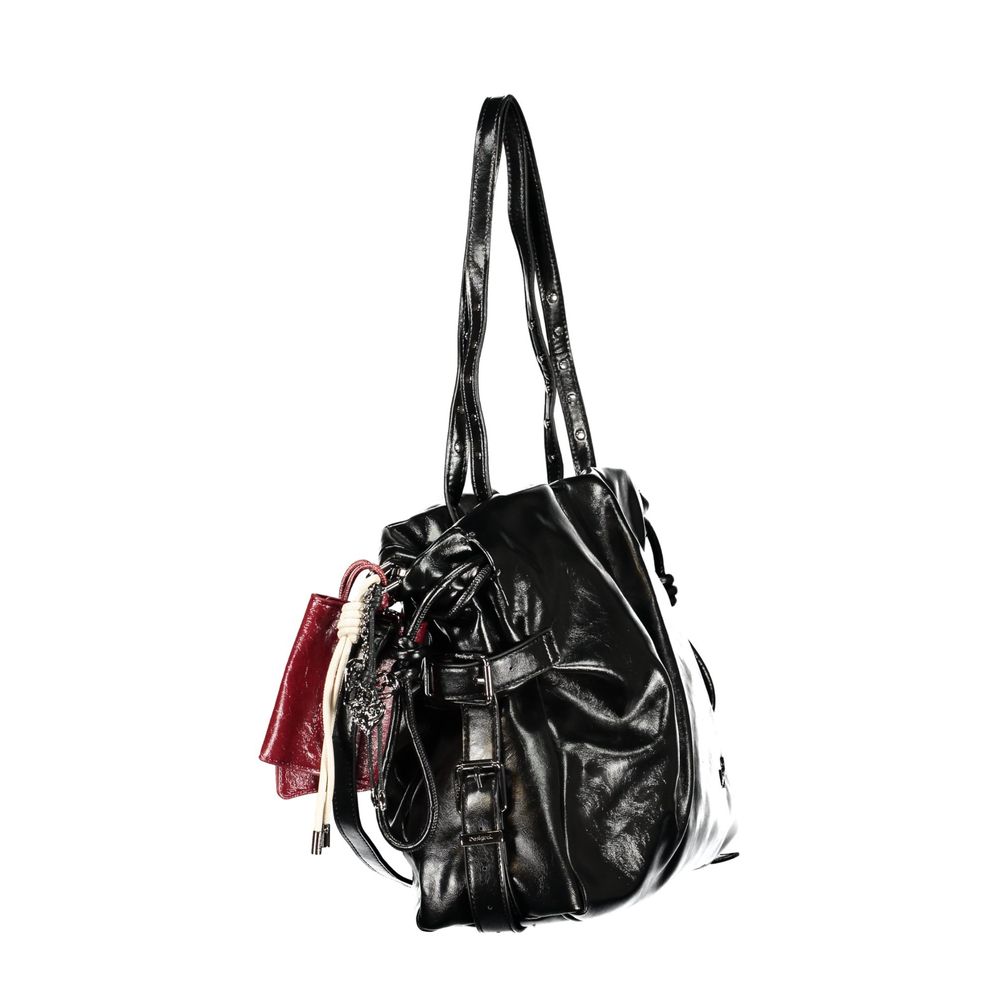Sac à main Desigual femme Galaxy Lifta 2.0 en polyuréthane noir – DE-47473 - HBPS Beauty & Fashion