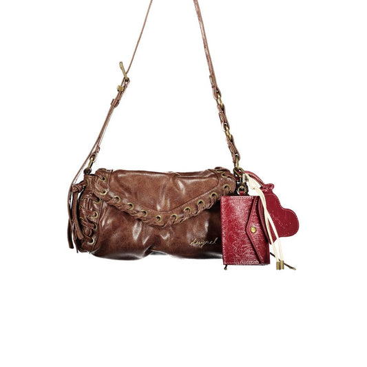 Sac à main Desigual femme Galaxy Zarauz en polyuréthane marron – DE-47470 - HBPS Beauty & Fashion