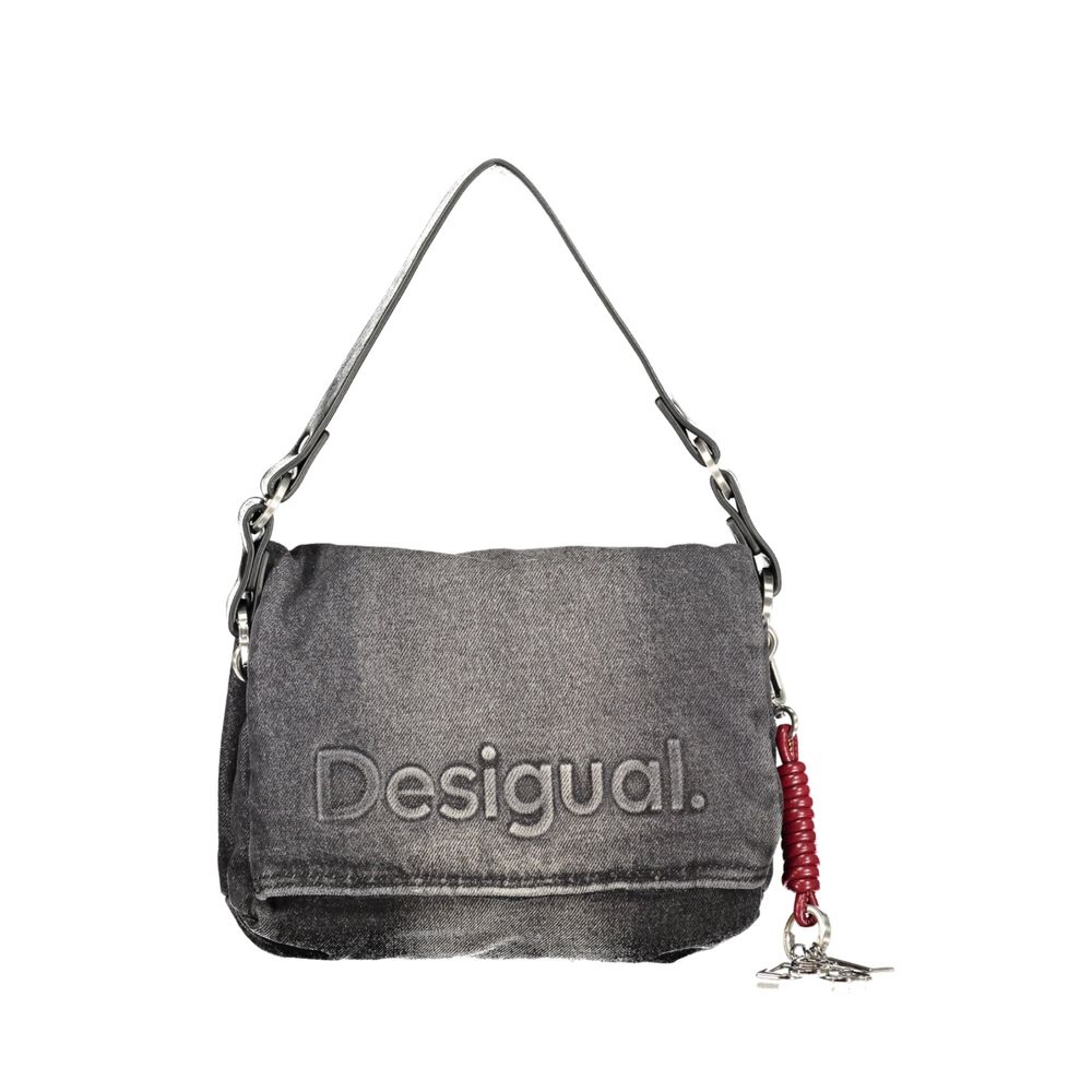 Sac à main Desigual femme Half Venecia 4.0 en coton noir – DE-48408 - HBPS Beauty & Fashion
