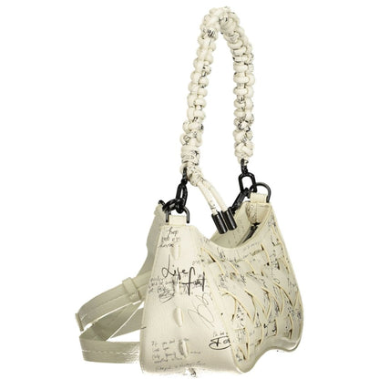 Sac à main Desigual femme Indio Alsacia en polyuréthane blanc – DE-43361 - HBPS Beauty & Fashion