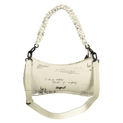Sac à main Desigual femme Indio Alsacia en polyuréthane blanc – DE-43361 - HBPS Beauty & Fashion
