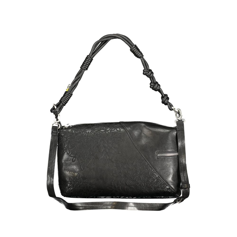 Sac à main Desigual femme Sierra Huntington en polyuréthane noir – DE-43387 - HBPS Beauty & Fashion