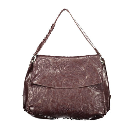 Sac à main Desigual femme Siroco Posada en polyuréthane marron – DE-47501 - HBPS Beauty & Fashion