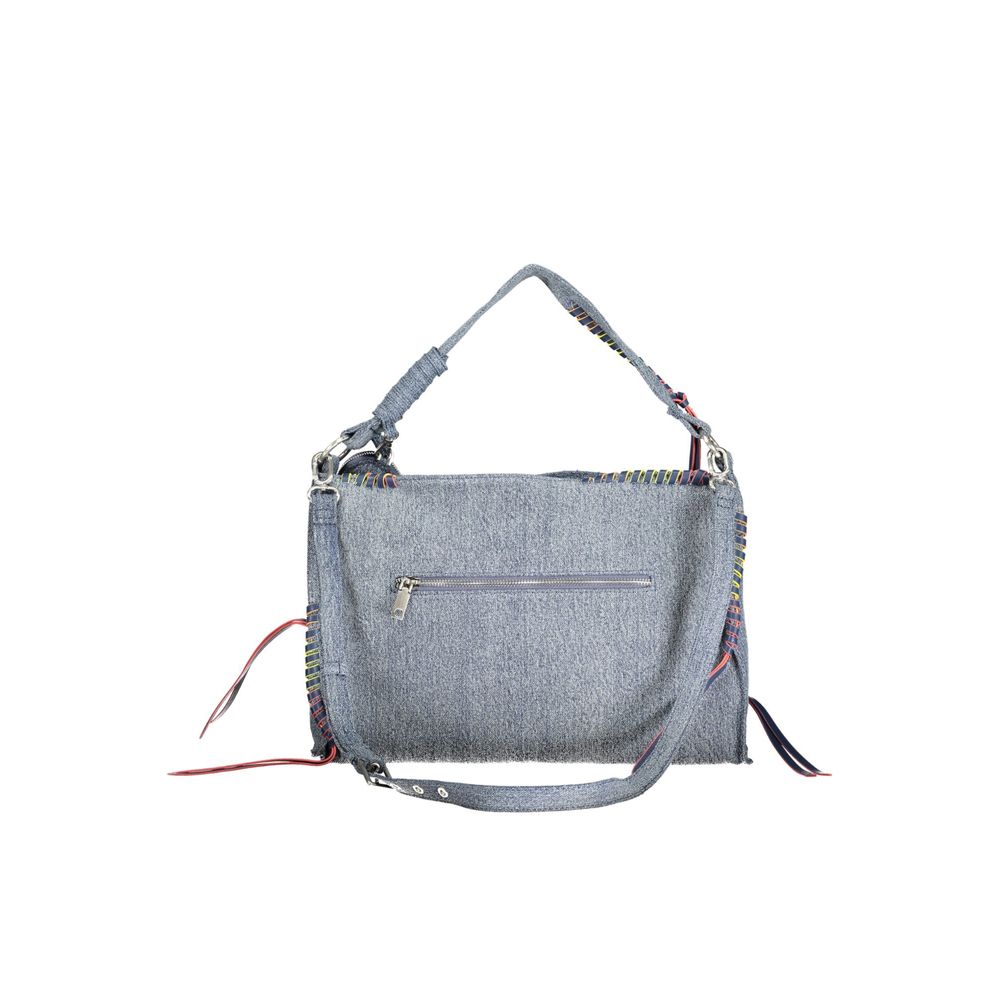 Sac à main Desigual femme Torio Denim Leiria en coton bleu clair – DE-43390 - HBPS Beauty & Fashion