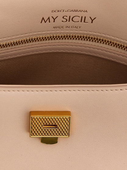 Sac à Main Dolce & Gabbana My Sicily Mini Cuir Veau Rose – Authentique | HBPS Fashion - HBPS Beauty & Fashion