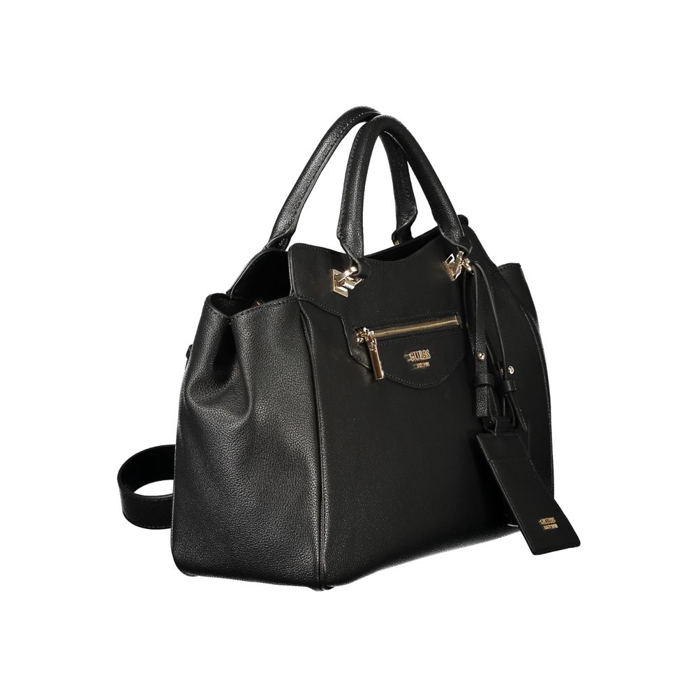 Sac à main Guess Jeans femme Antonia en polyuréthane noir – GU-48550 - HBPS Beauty & Fashion