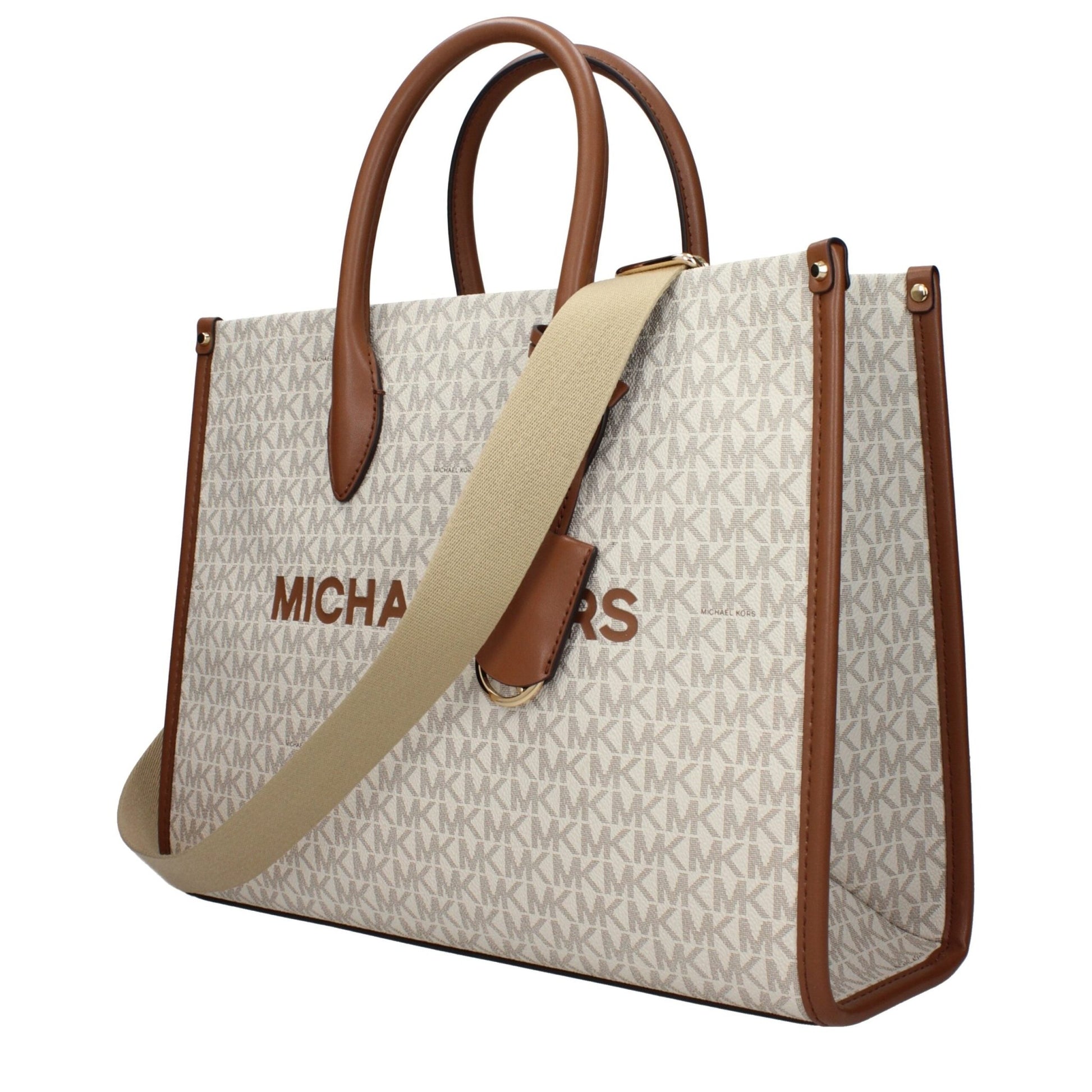 Sac à Main Michael Kors Beige en Tissu – Authentique | HBPS Fashion - HBPS Beauty & Fashion