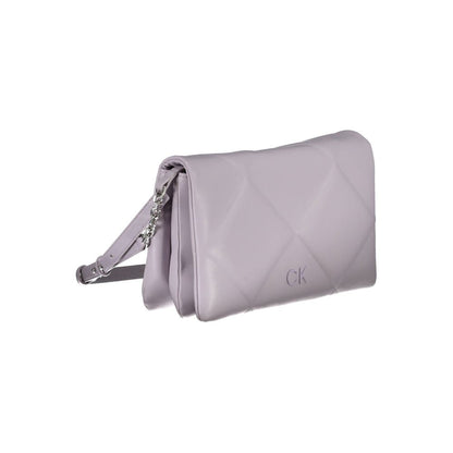 Sac Bandoulière Calvin Klein Femme Viola Violet – Polyester Recyclé, Poche Interne & Fermeture Zip – Authentique | HBPS Fashion - HBPS Beauty & Fashion
